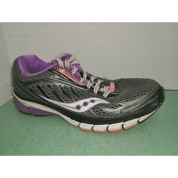 Saucony Womens 10201-4 Wide Size 8 Gray Ride6 - Picture 1 of 5